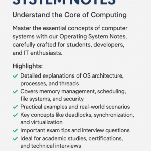 Operating System Notes