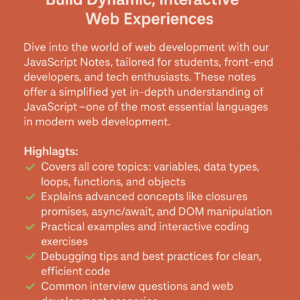 JavaScript Notes