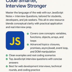 JavaScript Notes + Interview Questions