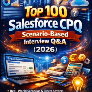 What They Asked Me in CPQ Interviews – 100 Questions & Winning Answers