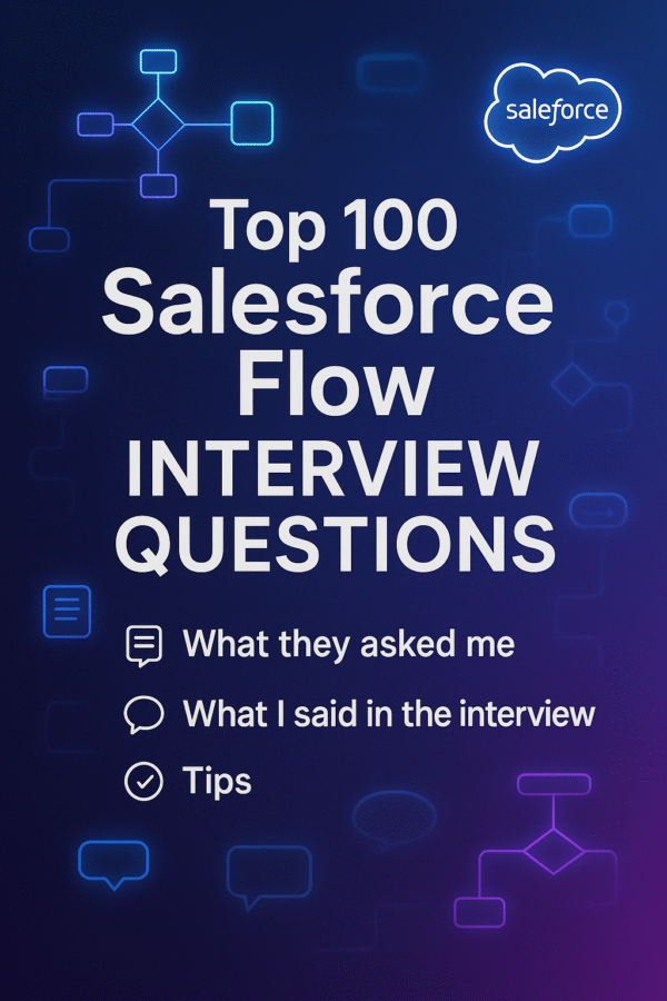 Top 100 Salesforce Flow Questions with Real Interview Answers [Updated 2025]