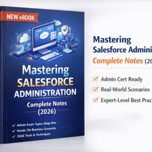 Mastering Salesforce Administration – Complete Notes 2026 Edition