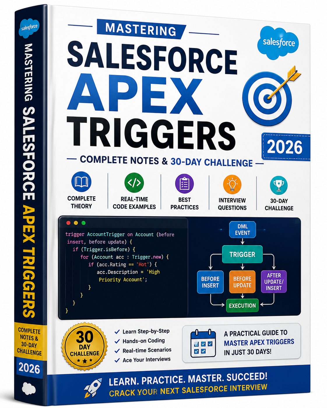 Mastering Salesforce Apex Triggers – Complete Notes & 30-Day Challenge 2026