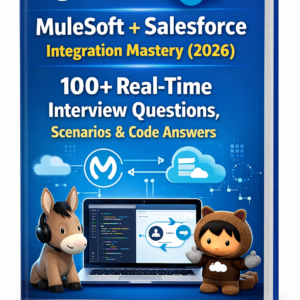 MuleSoft + Salesforce Integration Mastery (2026): 100+ Real-Time Interview Questions, Scenarios & Code Answers