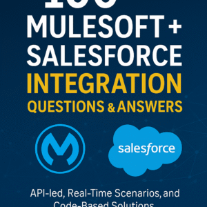 “MuleSoft + Salesforce Integration Mastery (2025): 100+ Real-Time Interview Questions, Scenarios & Code Answers”