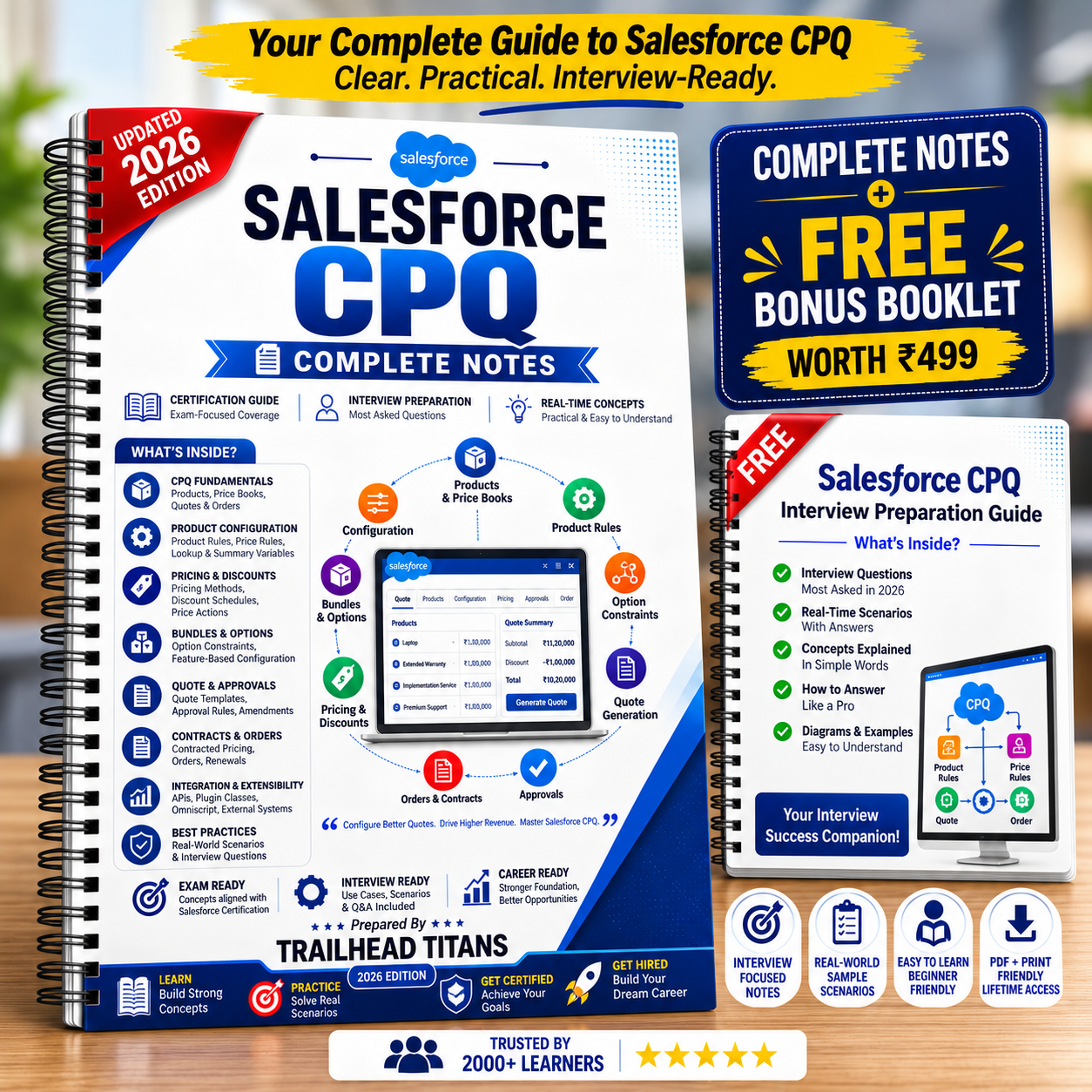 The Complete Salesforce CPQ Book for Certification, Job Interviews & Real-World Success
